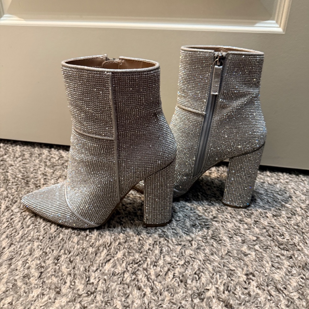 Steve Madden Rhinestone Booties - Picture 3 of 3